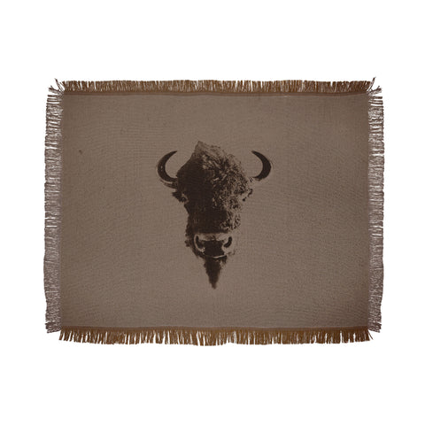 Leah Flores Old West Throw Blanket