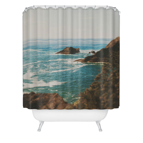 Leah Flores Oregon Coast II Shower Curtain