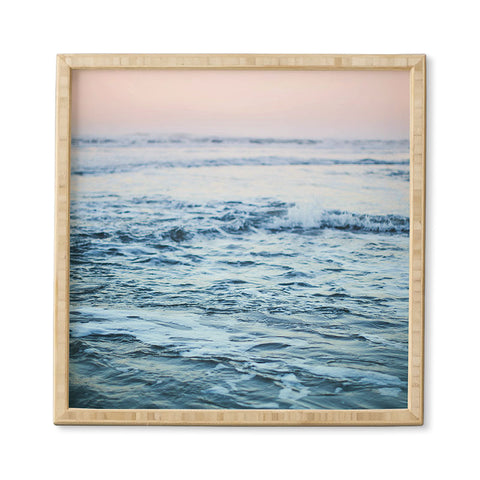 Leah Flores Pacific Ocean Waves Framed Wall Art