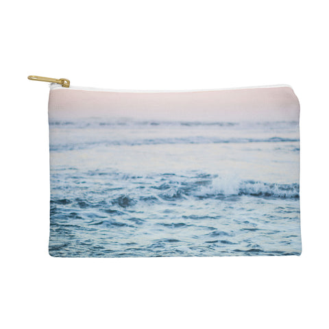 Leah Flores Pacific Ocean Waves Pouch