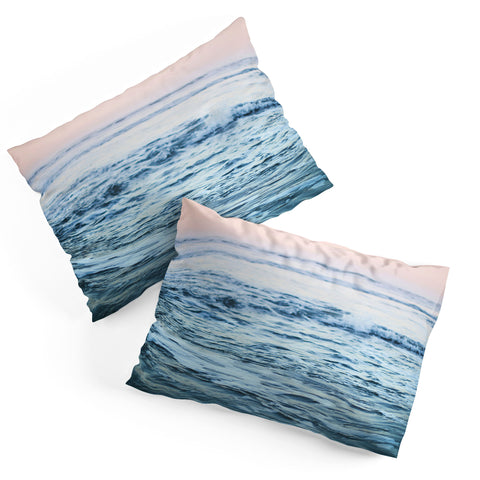 Leah Flores Pacific Ocean Waves Pillow Shams