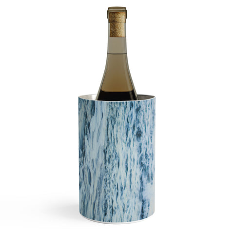 Leah Flores Pacific Ocean Waves Wine Chiller