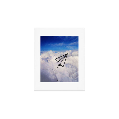 Leah Flores Paper Plane Art Print