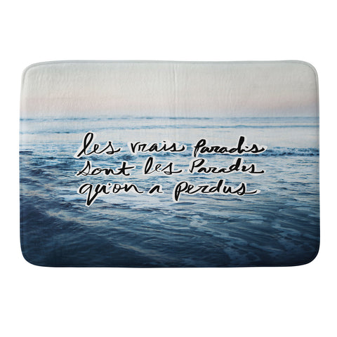 Leah Flores Paradis Memory Foam Bath Mat