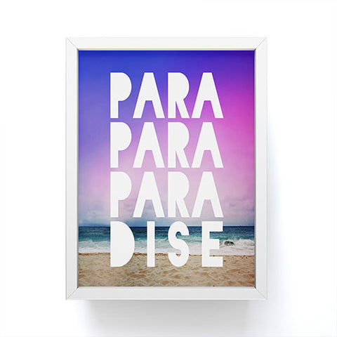 Leah Flores Paradise Framed Mini Art Print