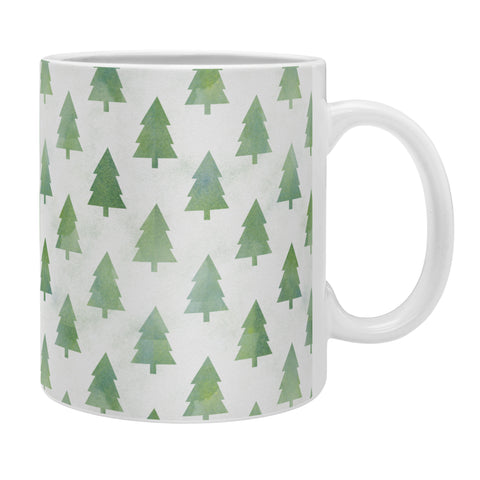 Leah Flores Pine Tree Forest Pattern Coffee Mug