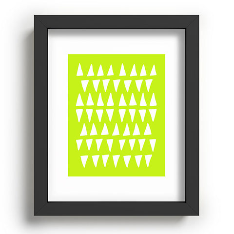Leah Flores Pineapple Dreams Recessed Framing Rectangle