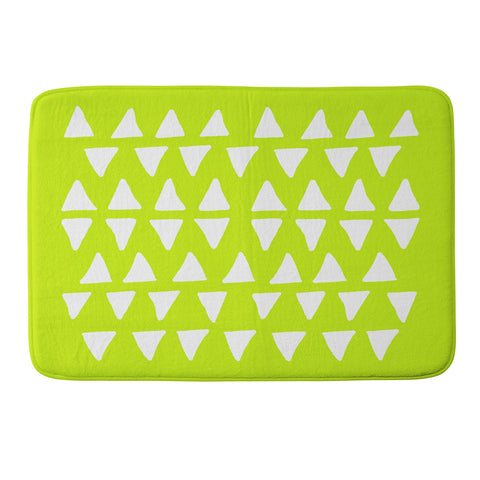 Leah Flores Pineapple Dreams Memory Foam Bath Mat
