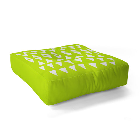 Leah Flores Pineapple Dreams Floor Pillow Square