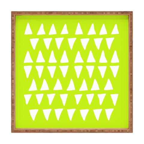 Leah Flores Pineapple Dreams Square Tray