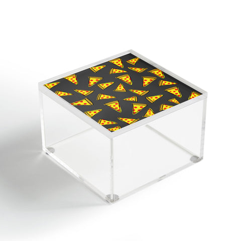 Leah Flores Pizza Party Acrylic Box