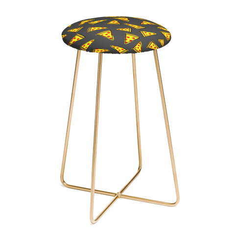 Leah Flores Pizza Party Counter Stool
