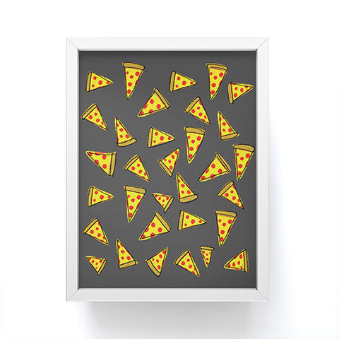 Leah Flores Pizza Party Framed Mini Art Print
