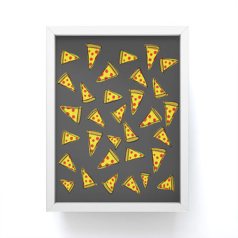 Leah Flores Pizza Party Framed Mini Art Print