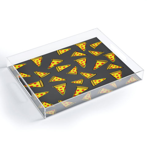 Leah Flores Pizza Party Acrylic Tray