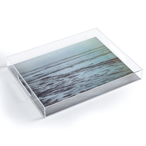 Leah Flores Polaroid Waves Acrylic Tray