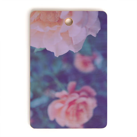 Leah Flores Pretty Floral Cutting Board Rectangle