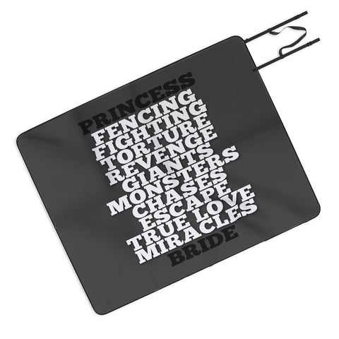 Leah Flores Princess Bride Picnic Blanket