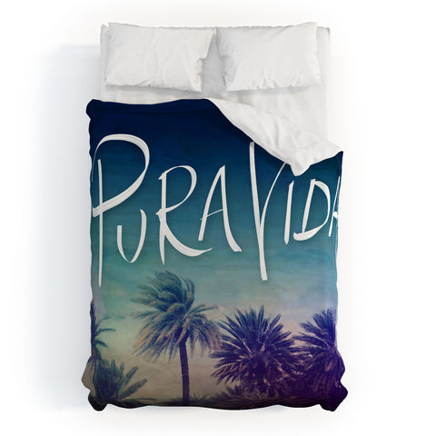 Leah Flores Pura Vida Duvet Cover