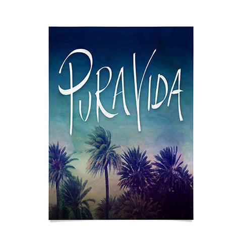 Leah Flores Pura Vida Poster