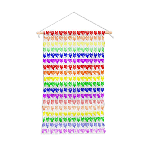 Leah Flores Rainbow Happiness Love Explosion Wall Hanging Portrait