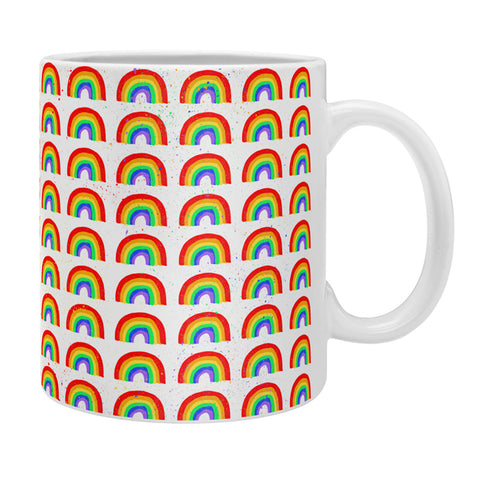 Leah Flores Rainbow Paint Coffee Mug