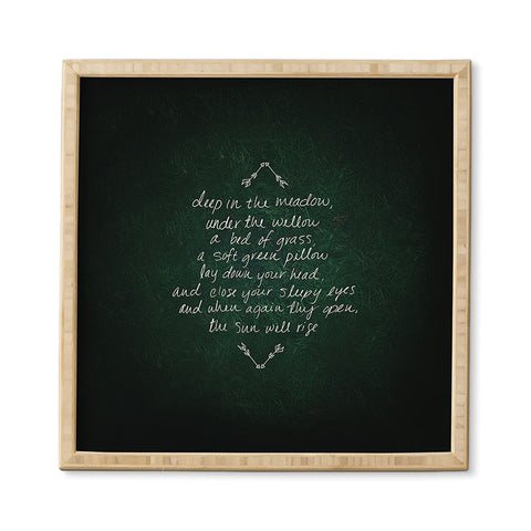 Leah Flores Rues Lullaby Framed Wall Art