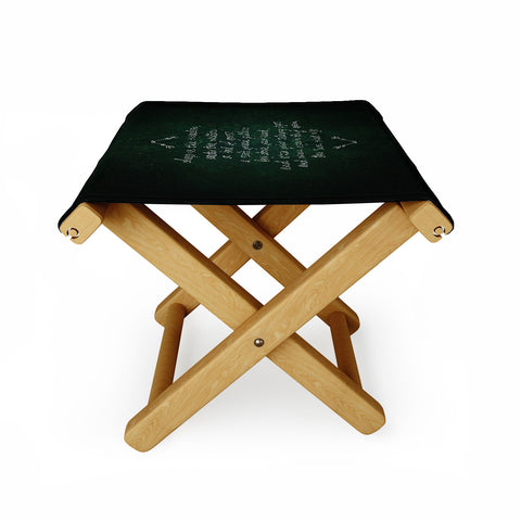 Leah Flores Rues Lullaby Folding Stool