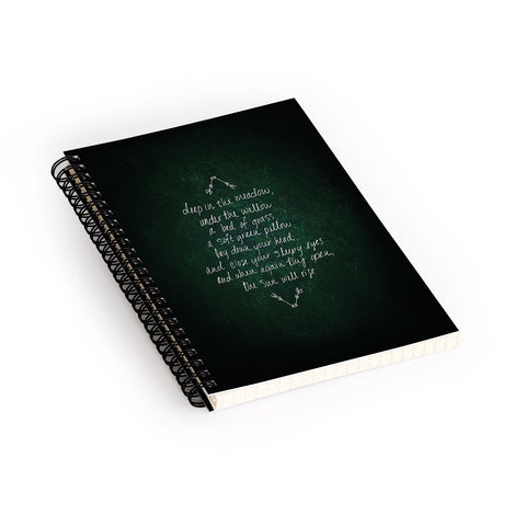 Leah Flores Rues Lullaby Spiral Notebook