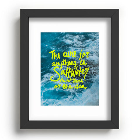 Leah Flores Saltwater Cure Recessed Framing Rectangle