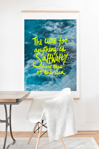 Leah Flores Saltwater Cure Art Print And Hanger