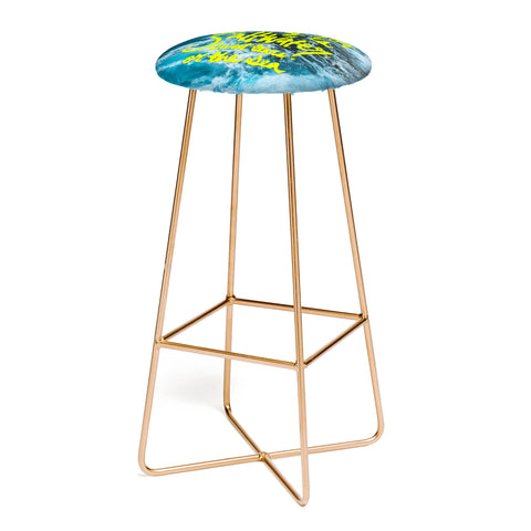 Leah Flores Saltwater Cure Bar Stool