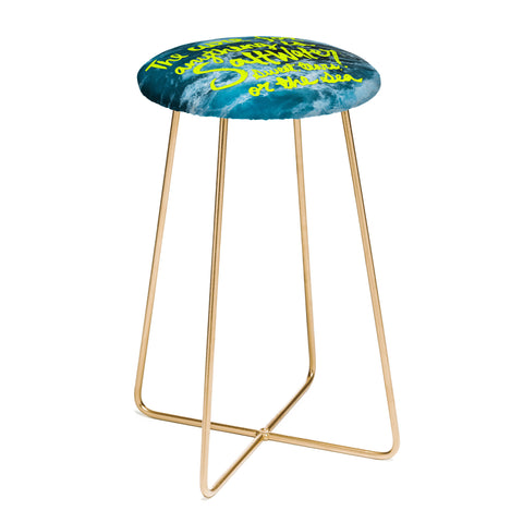 Leah Flores Saltwater Cure Counter Stool