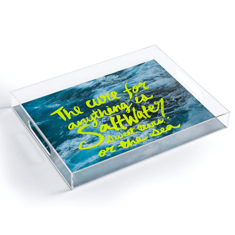 Leah Flores Saltwater Cure Acrylic Tray