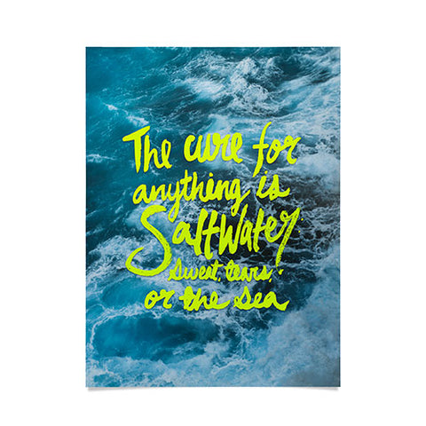 Leah Flores Saltwater Cure Poster