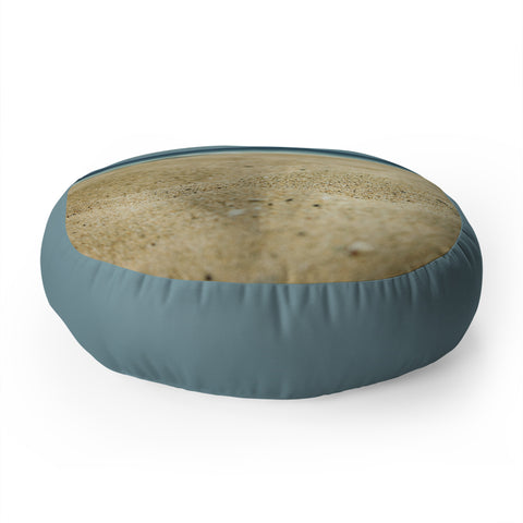Leah Flores Sandy Beach Floor Pillow Round