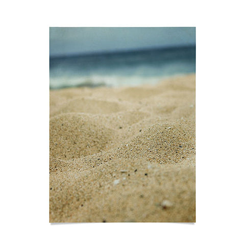 Leah Flores Sandy Beach Poster