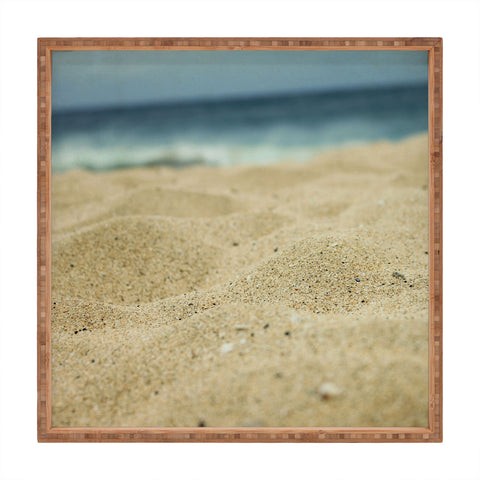 Leah Flores Sandy Beach Square Tray