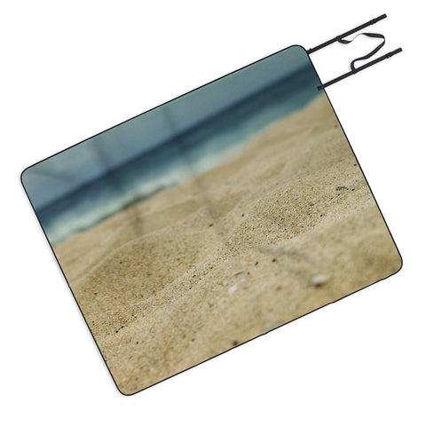 Leah Flores Sandy Beach Picnic Blanket