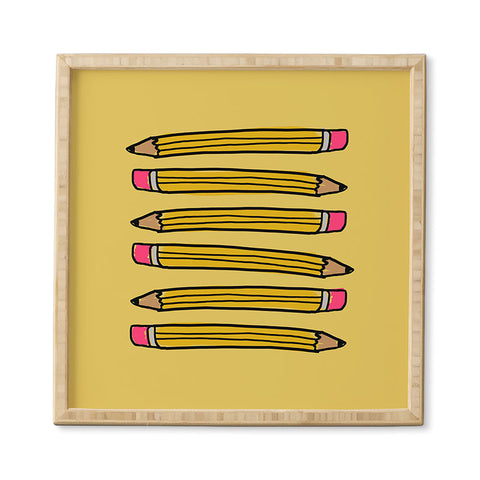 Leah Flores School Days Framed Wall Art