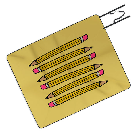 Leah Flores School Days Picnic Blanket