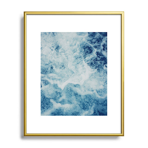Leah Flores Sea Metal Framed Art Print