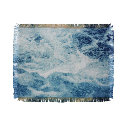 Leah Flores Sea Throw Blanket