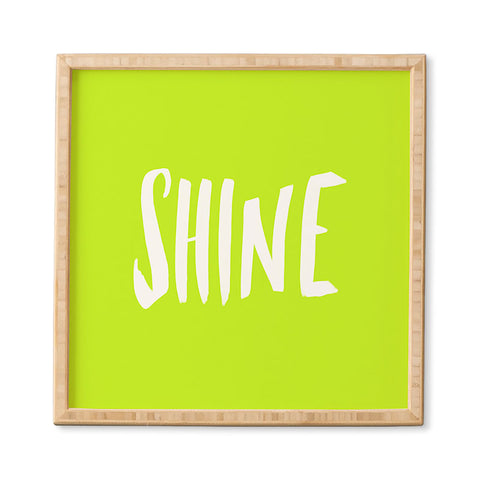 Leah Flores Shine Framed Wall Art