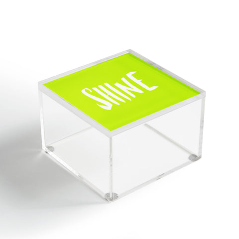 Leah Flores Shine Acrylic Box