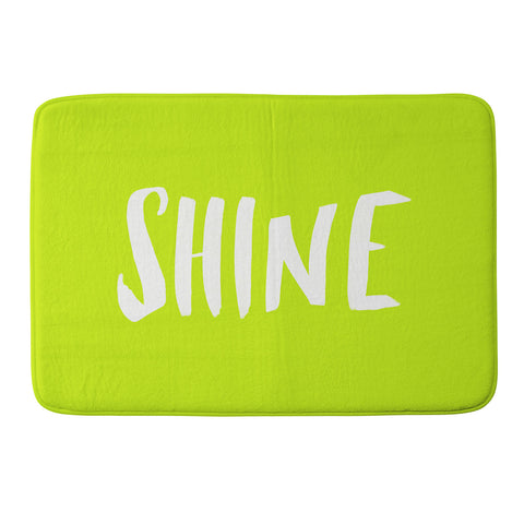 Leah Flores Shine Memory Foam Bath Mat