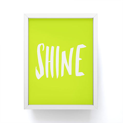 Leah Flores Shine Framed Mini Art Print