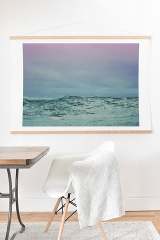 Leah Flores Sky and Sea Art Print And Hanger
