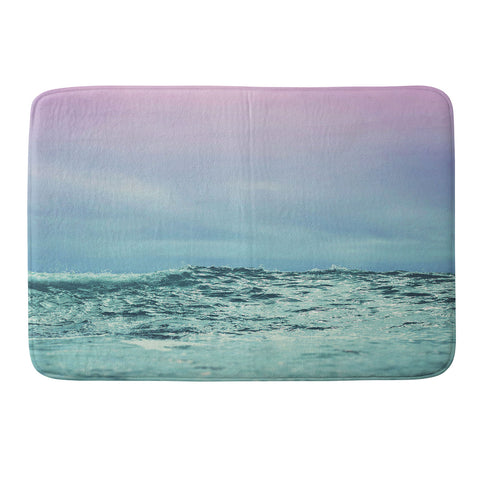 Leah Flores Sky and Sea Memory Foam Bath Mat