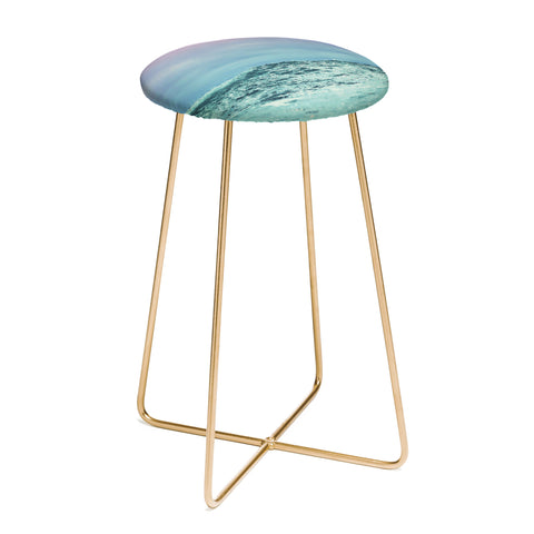 Leah Flores Sky and Sea Counter Stool